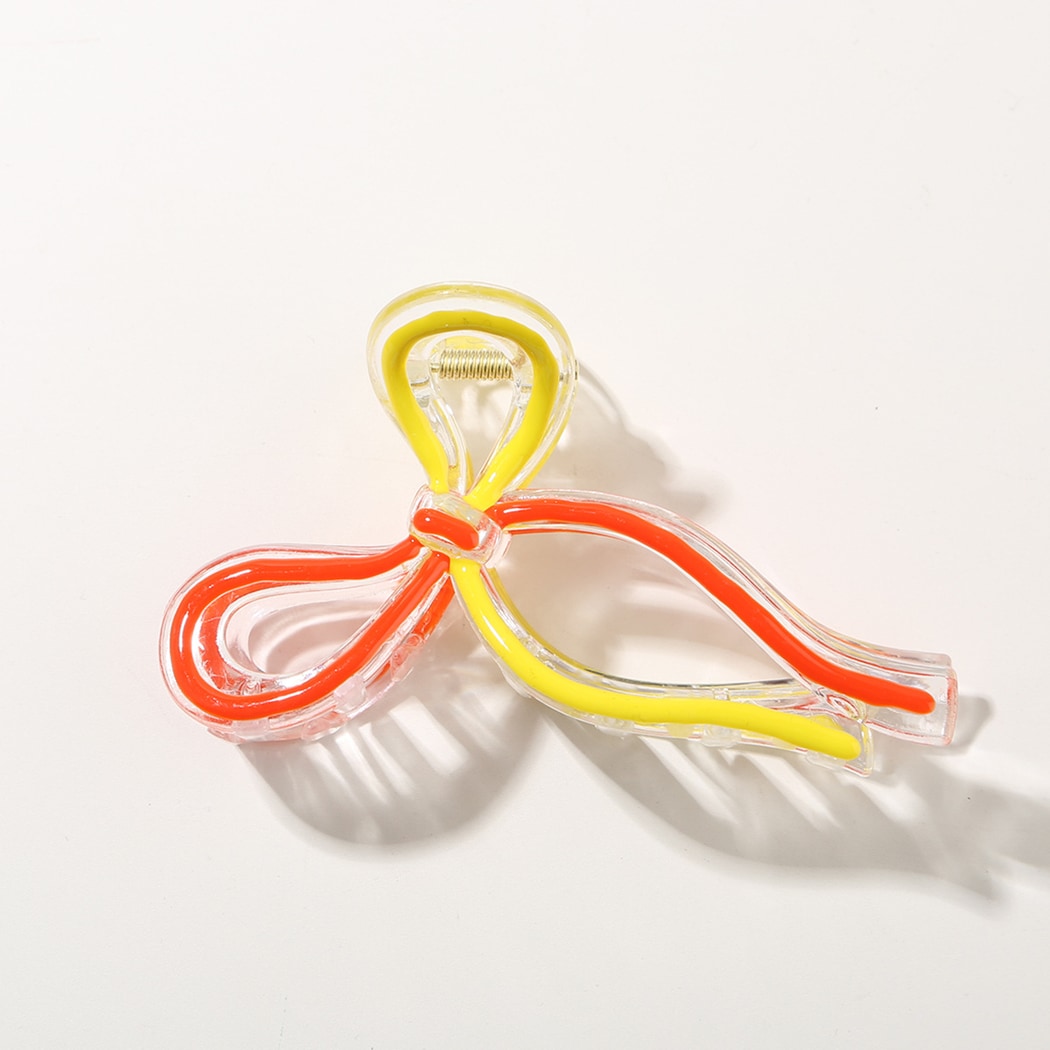 Beau - Gradient Butterfly Design PS Claw Clip