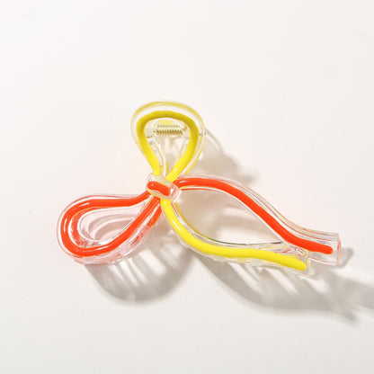 Beau - Gradient Butterfly Design PS Claw Clip