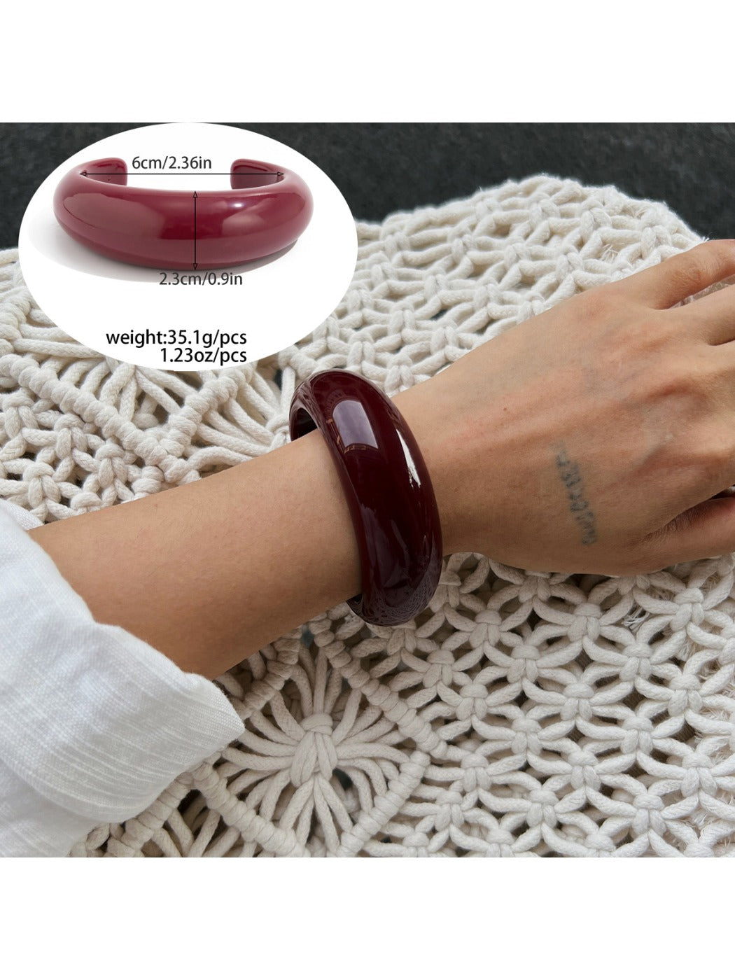 Lovra minimalist bracelet in silver shown with soft natural lighting