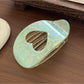 Beau - Marbled Heart Cutout Acrylic Hair Clip