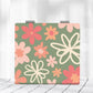 Mirroray - Butterfly Floral Print Folding Makeup Mirror