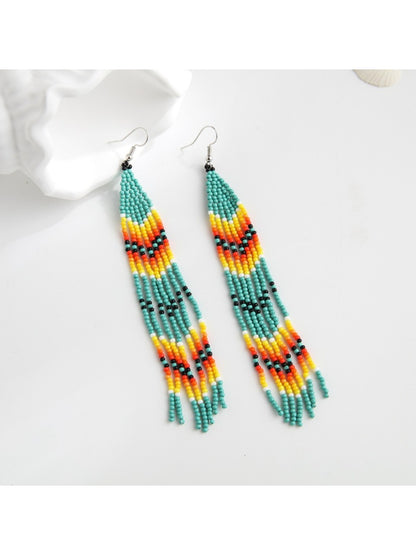 Earedge - Vintage Gradient Dangle Earrings