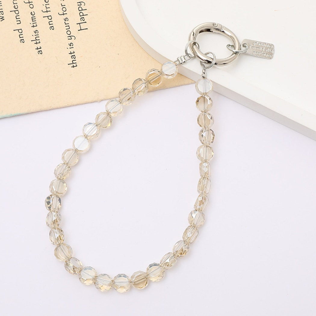 Keypus - Luxury Style Round Beaded Chain Keychain