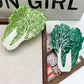 Beau - Cabbage Shaped Acetate Hair Clips