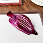 Beau - PC Bow Accent Geometric Ring Hair Claw Clip