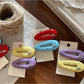 Beau - Polka Dot Teardrop Shaped Hair Clip Set