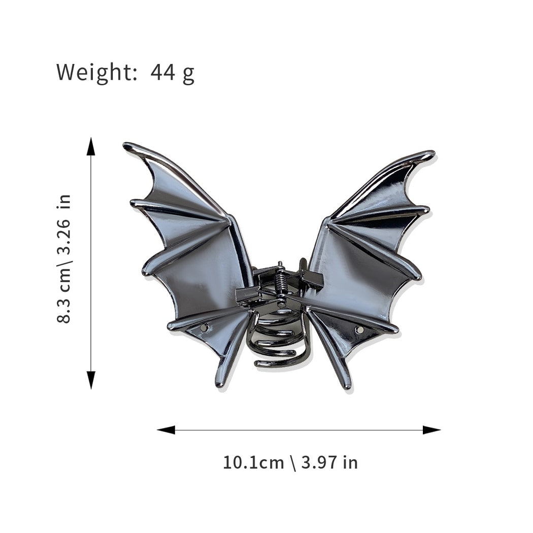 Beau - Halloween Bat Wing Design Claw Clip