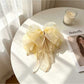 Beau - Ribbon Tail Butterfly Bow Claw Hair Clip