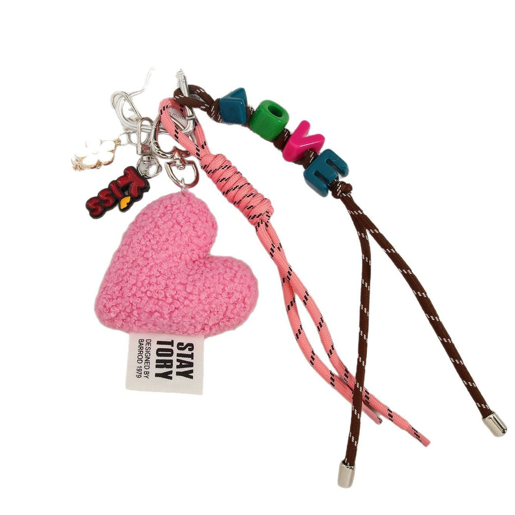 Keypus - Heart Shape Bag Hanging Charm Keychain