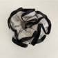 Gifty Neat Silky Zesty Scrunchie in bright yellow with subtle sheen under light