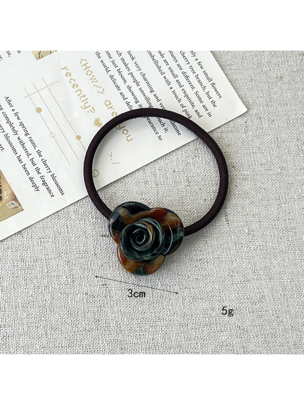 Beau - Retro Hair Clip Hair Tie And Claw Clip