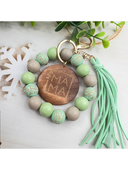Keypus - Stylish Floral Tassel Keychain