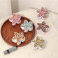 Beau - Adorable Leopard Print Flower Shaped Claw Clip