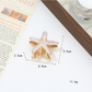 Beau - Ocean Style Starfish Alloy Claw Hair Clip