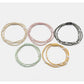 Gifty - Macaron Colored Beaded Hair Ties