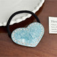 Gifty-Heart Acetate Hair Clip Ponytail Holder Edge Clip