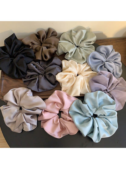 Gifty - Solid Color Satin Hair Ring