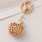 Keypus - Christmas Theme Apple Shape Keychain
