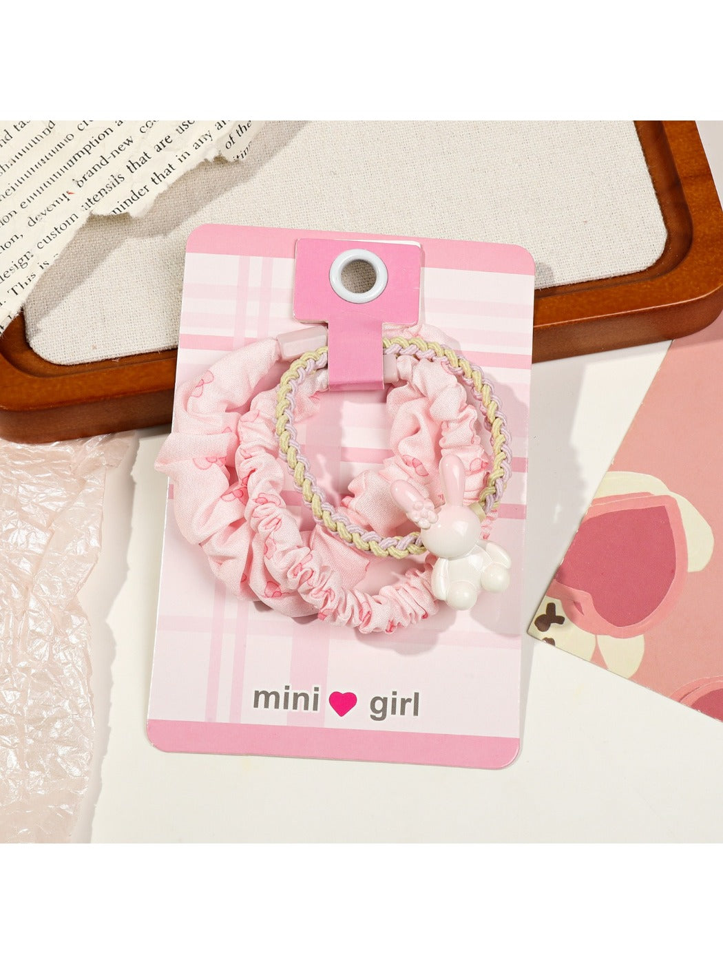 Gifty - Adorable Colorful Hair Tie Set