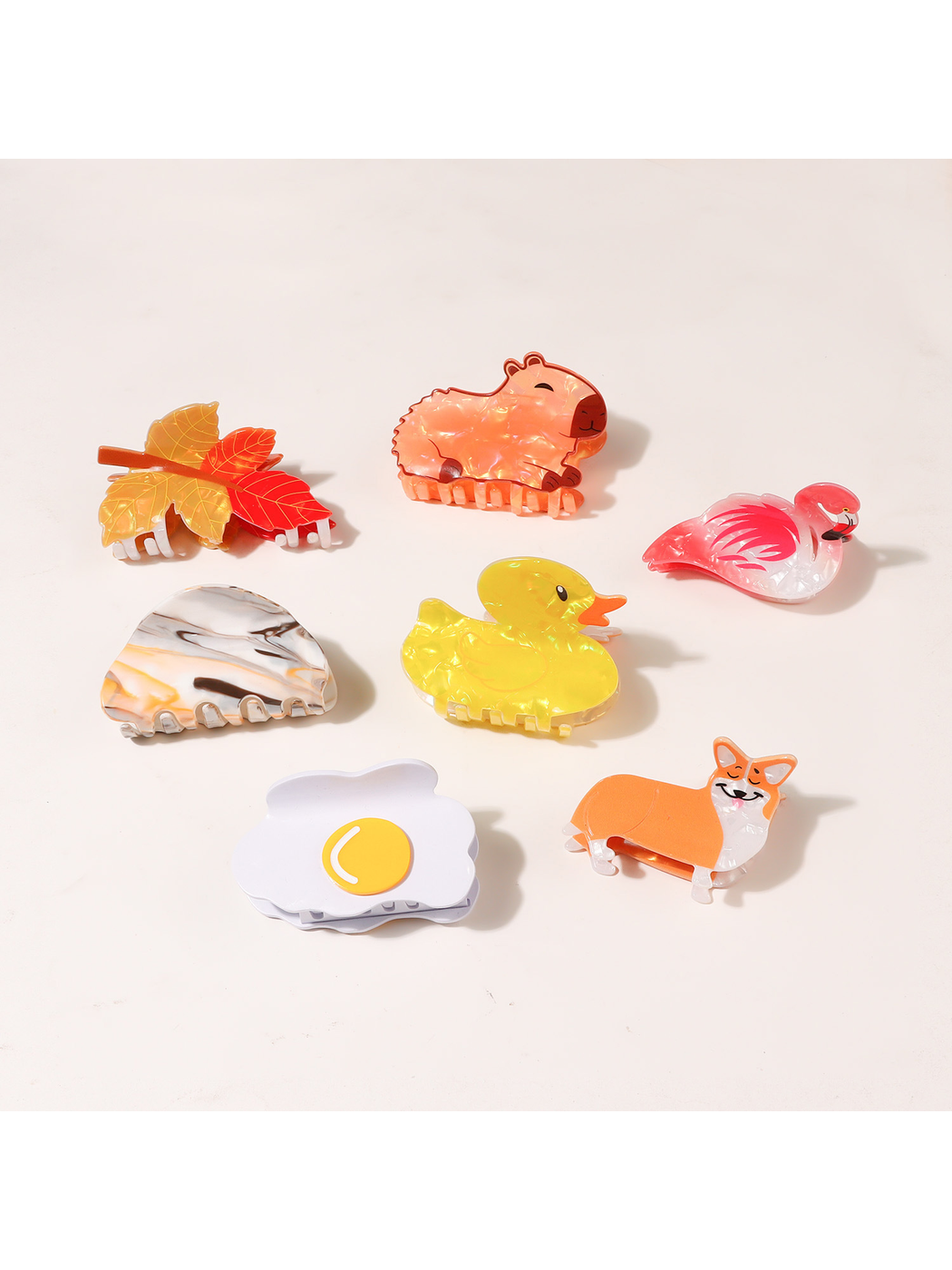 Beau - Sweet PVC Novelty Shape Hair Claw Clip