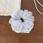 Gifty - Puffy Pleated Mesh Scrunchie