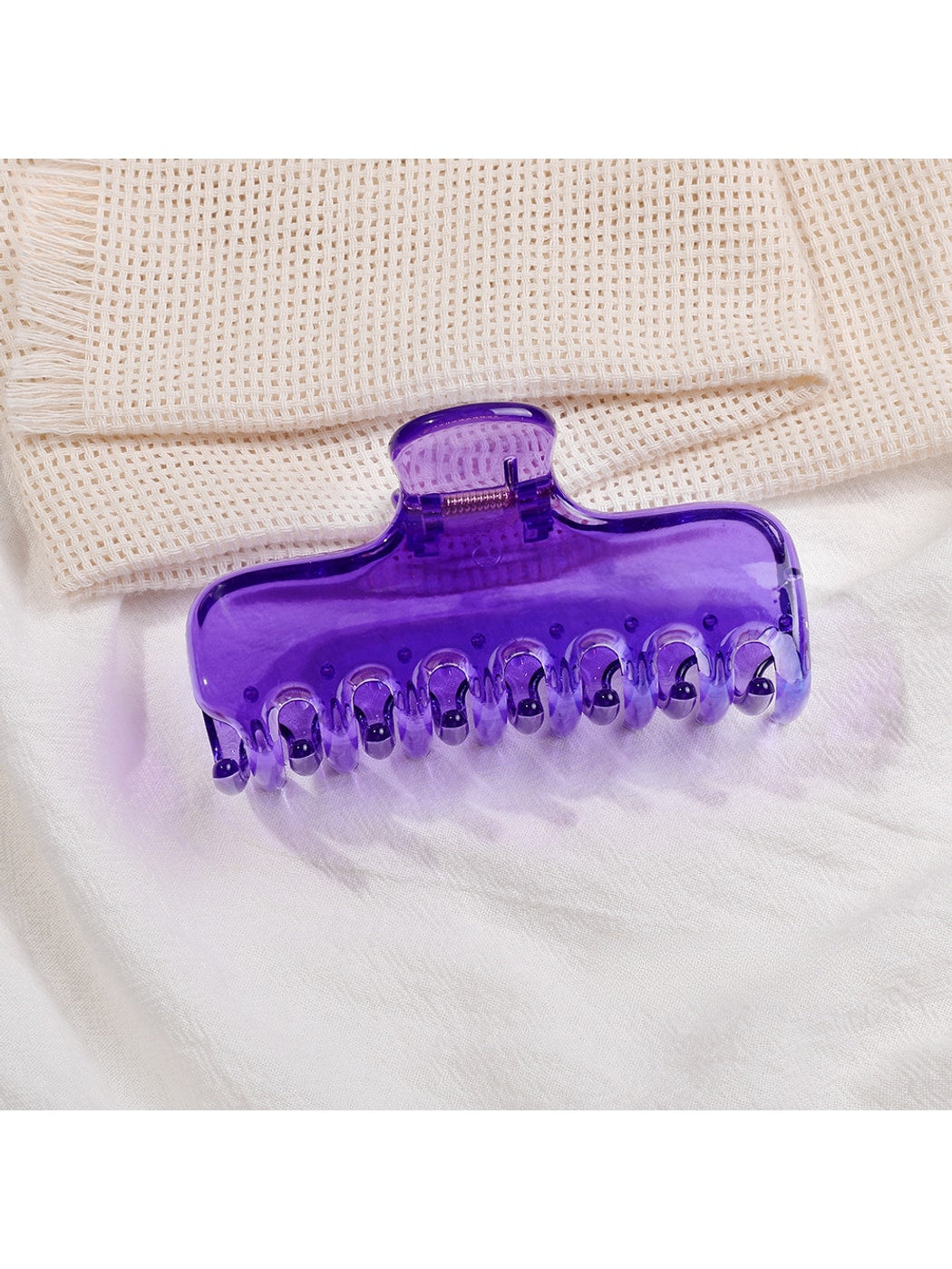 Beau - Glossy Geometric PC Hair Styling Claw Clip
