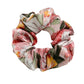 Gifty - Large Floral Satin Fabric Hair Scrunchie