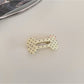 Beau - Acetate Fiber and Alloy Bone Shape French Barrette