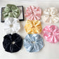 Gifty - Voluminous Satin Ruffled Scrunchies