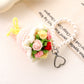 Keypus - Rose handbag pendant