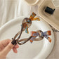 Beau - PVC Butterfly Bow Twist Back Hair Clip