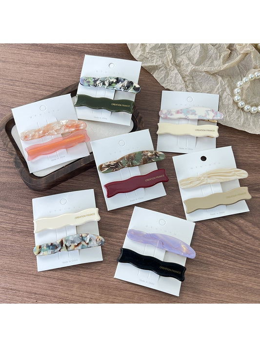 Beau - Elegant Fashionable Acetate Hair Clip