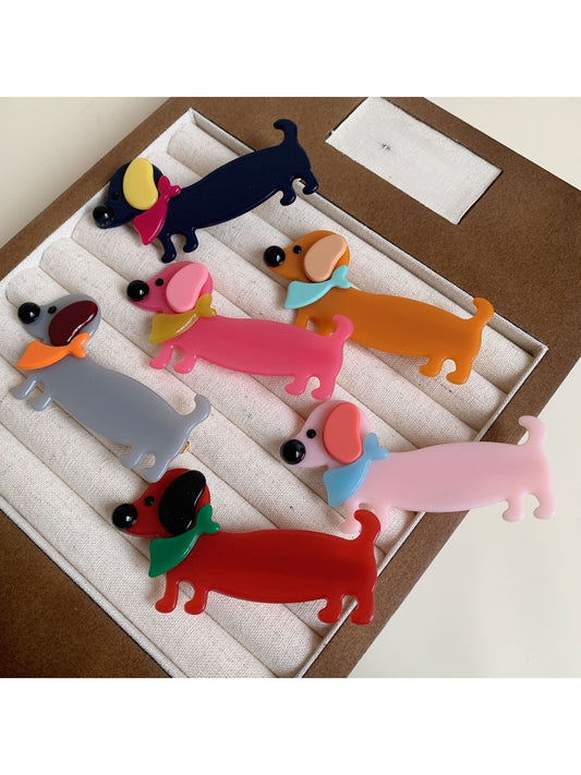 Beau - Cute Dachshund-shaped Hair Clip