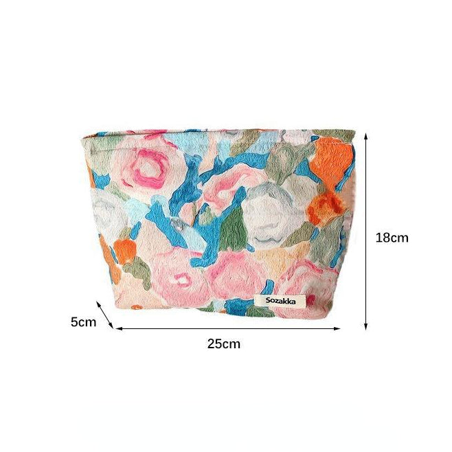 Bacio - Monet Garden Inspired Cosmetic Bag