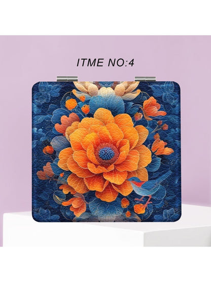 Mirroray - Floral Print Portable Mirror