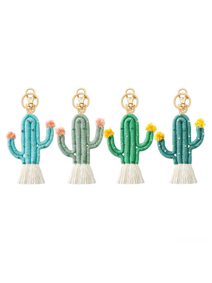 Keypus - Cactus Tassel Bag Charm