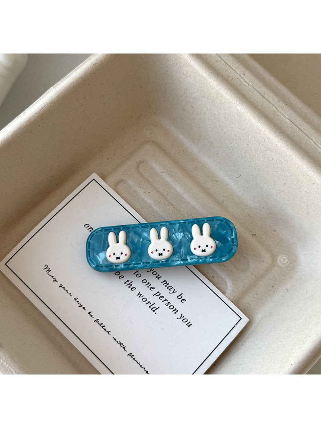 Beau - Cartoon Bunny Hair Clip