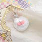 Keypus - Cute Sausage Mouth Pom Pom Keychain