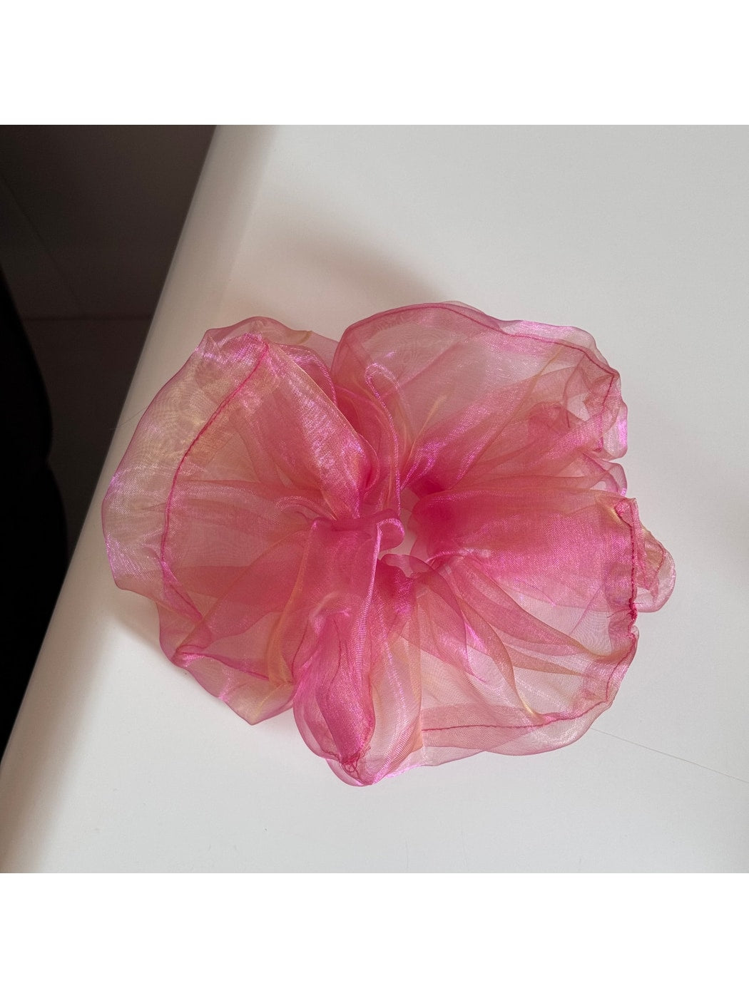 Gifty - Irregular Sheer Gathered Scrunchie