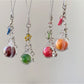 Keypus - Rounded Fruit Apple Decorative Accessory Keychain