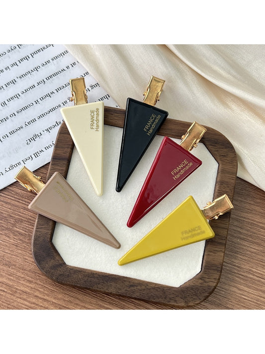 Beau - Elegant Triangle Acetate Hair Clips