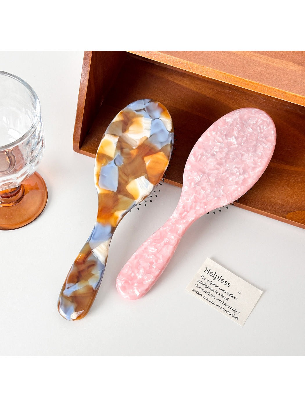 Camerow - Massage Air Cushion Hair Comb Acetate