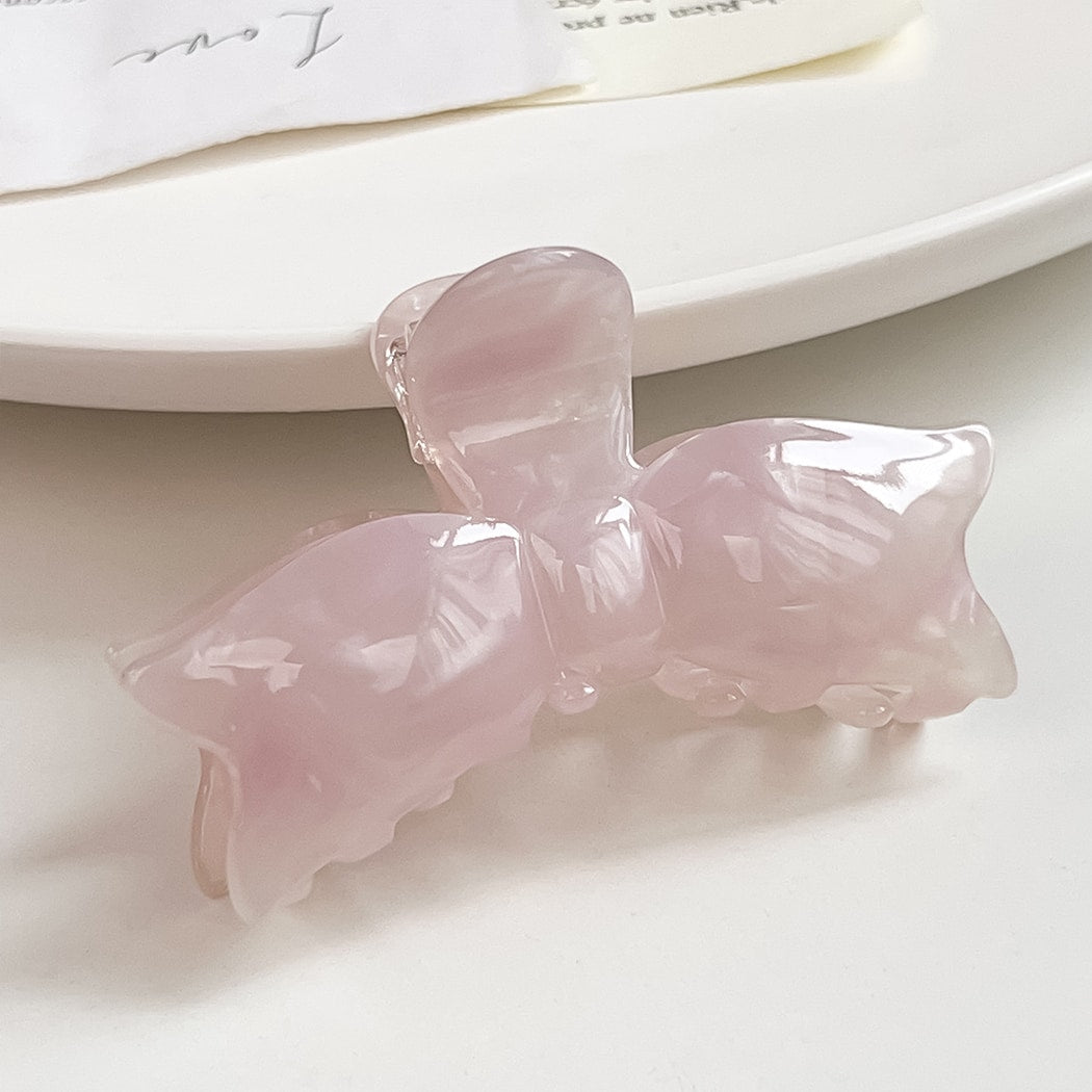 Beau - Elegant Bow Shape Acetate Hair Claw Clip