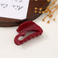 Beau - Valentine'S Heart Openwork Hair Claw Clip