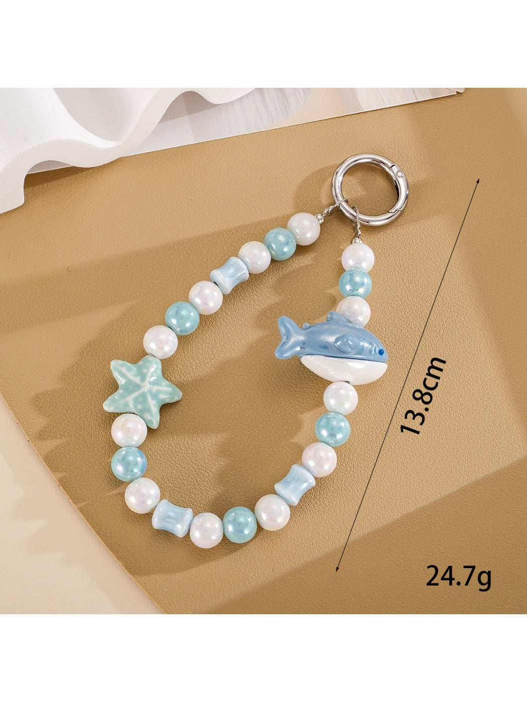 Keypus - Acrylic Beaded Cute Motif Phone Charm