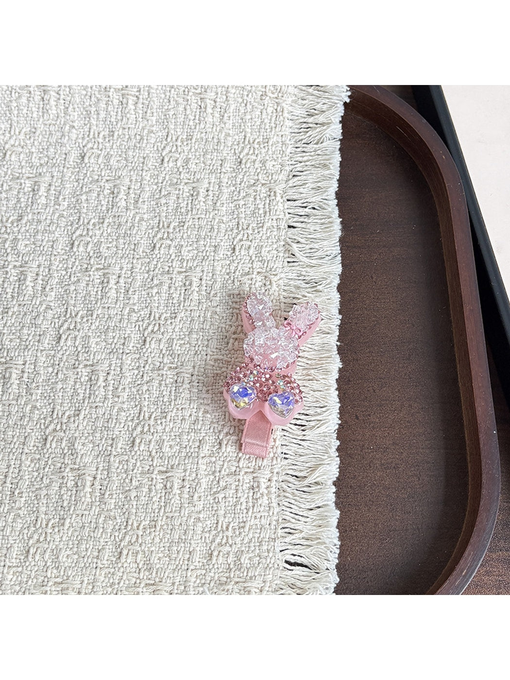 Beau - Cartoon Rabbit Side Bangs Decorative Hair Clip