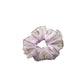 Gifty - Embroidered Floral Mesh Ruffle Edge Scrunchie