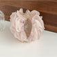 Beau - Floral Mesh Flower Bud Decorative Claw Clip