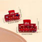 Beau - Red Tone Claw Clip