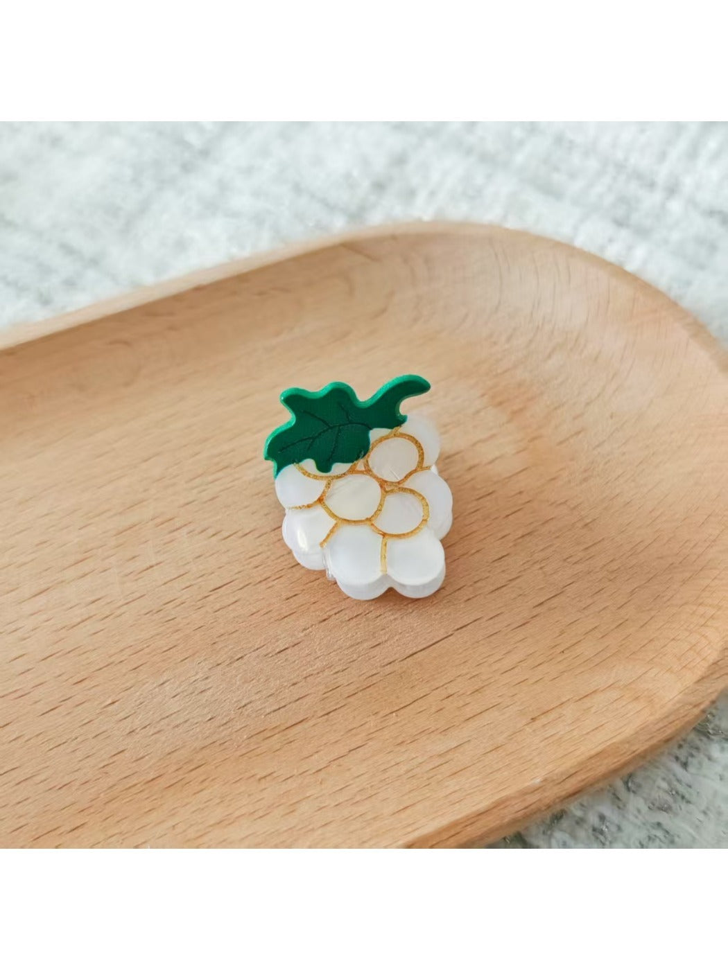Beau - Mini Fruit-Embellished Hair Clip
